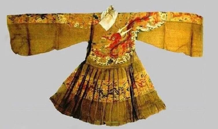 錦衣衛の飛魚服の実物写真。